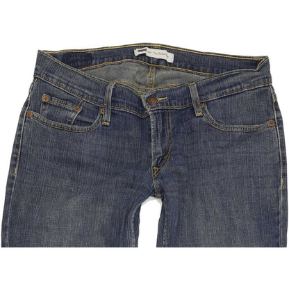 Levi's 524 Women Blue Skinny Slim Stretch Jeans W30 L33