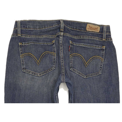 Levi's 524 Women Blue Skinny Slim Stretch Jeans W30 L33