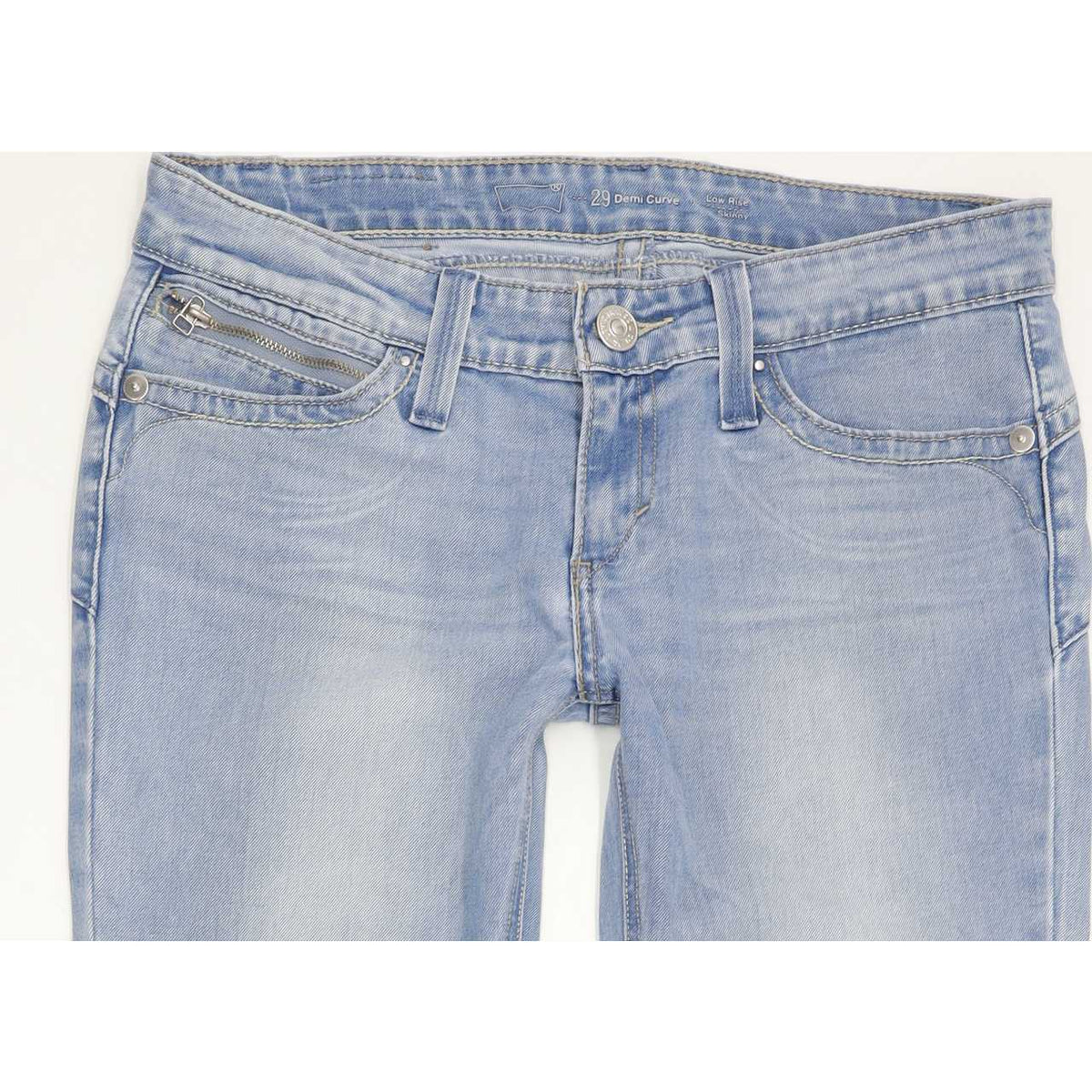 Levi's Demi Curve Women Blue Skinny Slim Stretch Jeans W29 L31