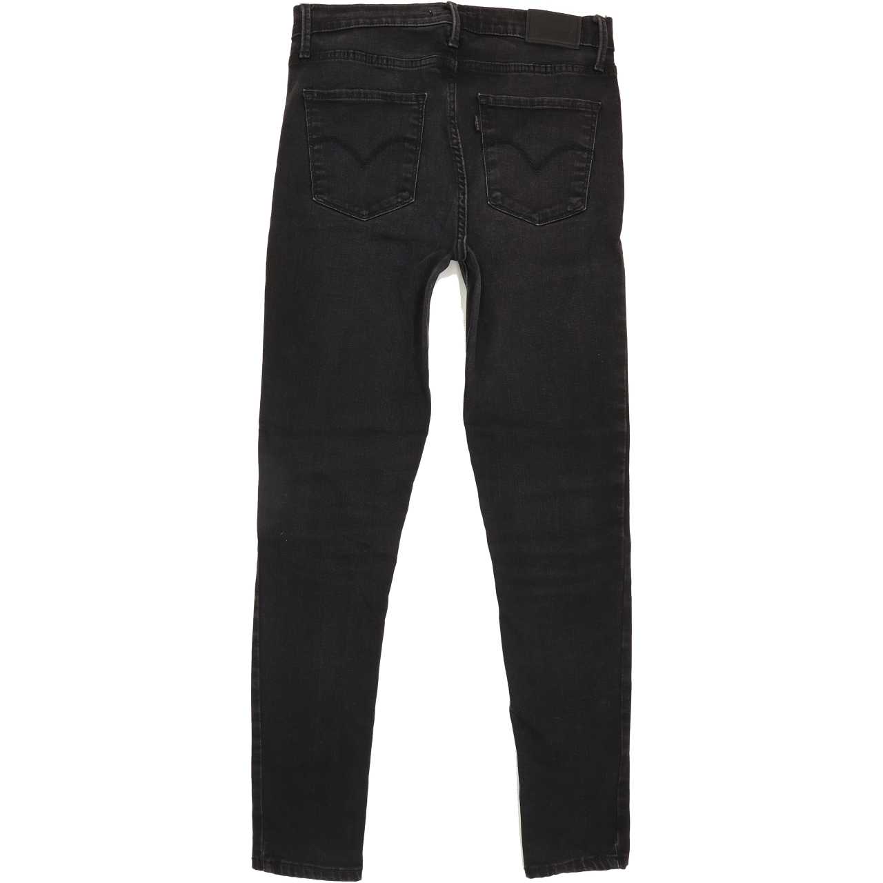 Levi's 720 Super Women Black Skinny Regular Jeans W29 L28