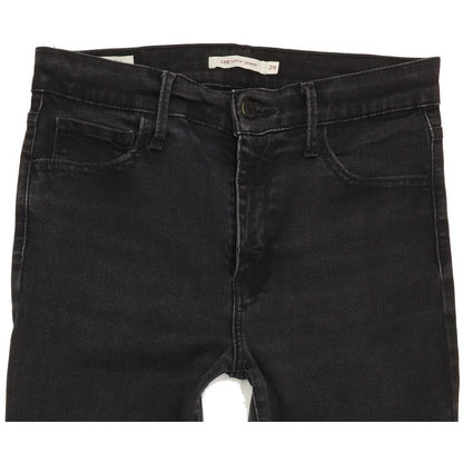 Levi's 720 Super Women Black Skinny Regular Jeans W29 L28