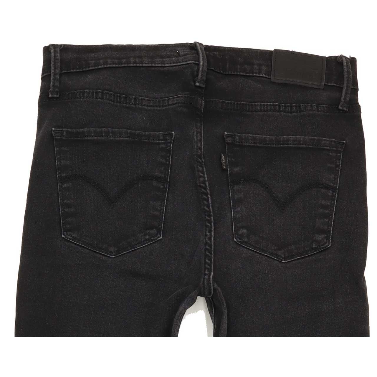 Levi's 720 Super Women Black Skinny Regular Jeans W29 L28