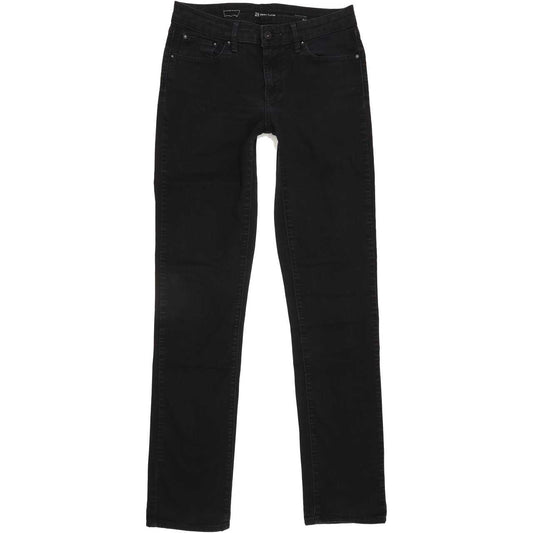 Levi's Demi Curve Women Black Straight Classic Stretch Jeans W28 L31