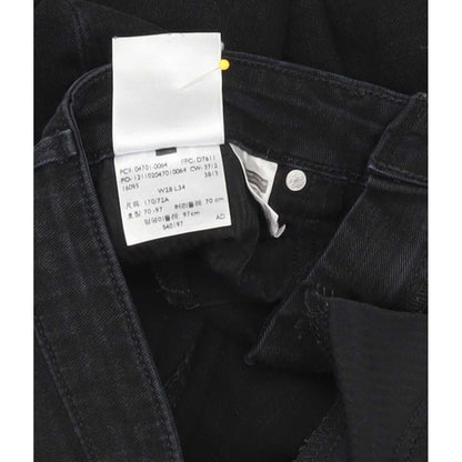 Levi's Demi Curve Women Black Straight Classic Stretch Jeans W28 L31
