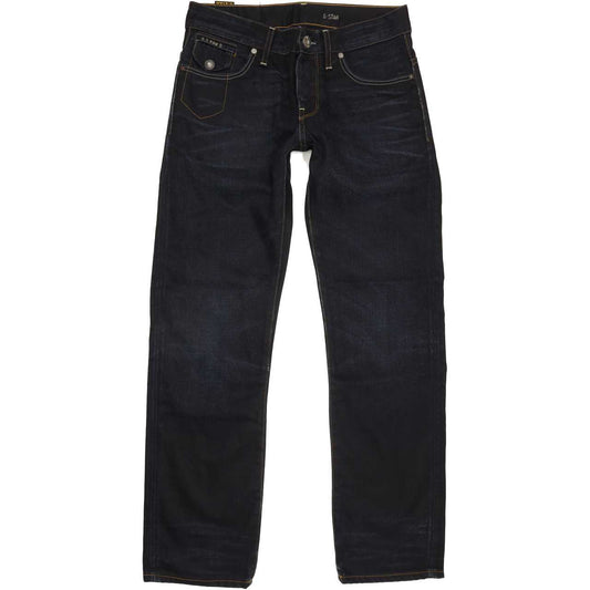 G-Star Morris Men Blue Straight Slim Jeans W29 L30