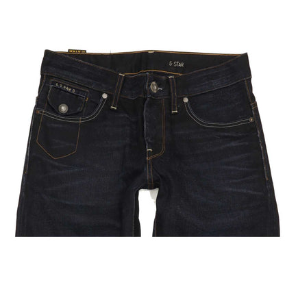 G-Star Morris Men Blue Straight Slim Jeans W29 L30