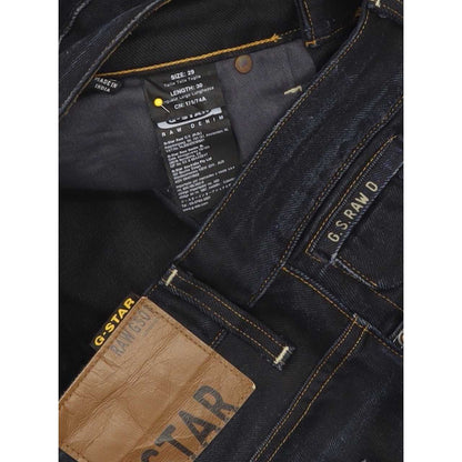 G-Star Morris Men Blue Straight Slim Jeans W29 L30
