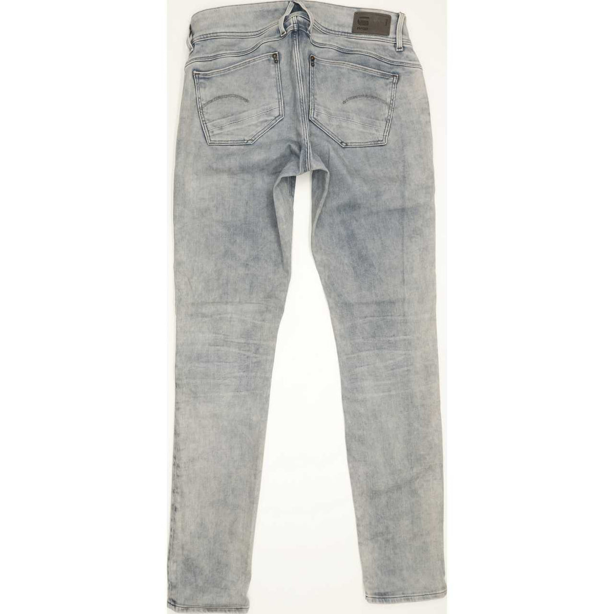 G-Star Lynn Women Blue Skinny Slim Jeans W28 L30