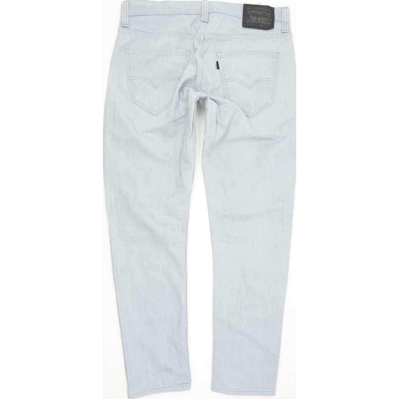 Levi's Men Blue Straight Slim Stretch Jeans W30 L30