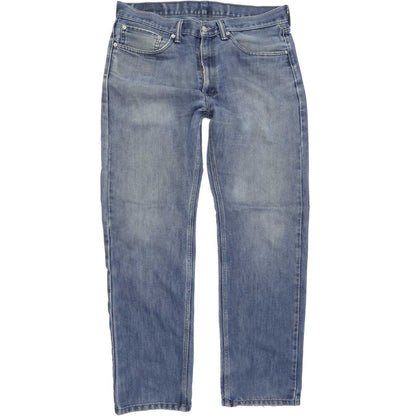 Levi's 505 Men Blue Straight Regular Jeans W34 L32