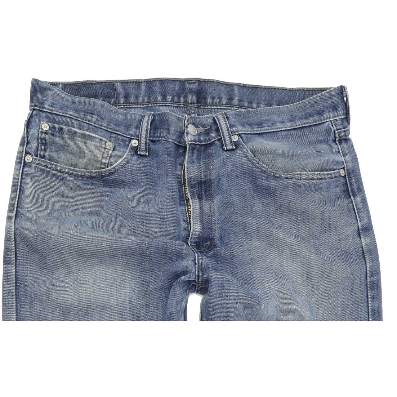 Levi's 505 Men Blue Straight Regular Jeans W34 L32