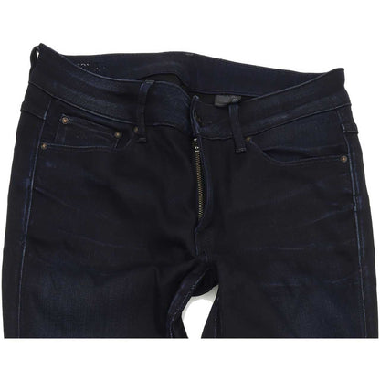 G-Star 3301 Contour High Women Blue Skinny Slim Stretch Jeans W29 L32