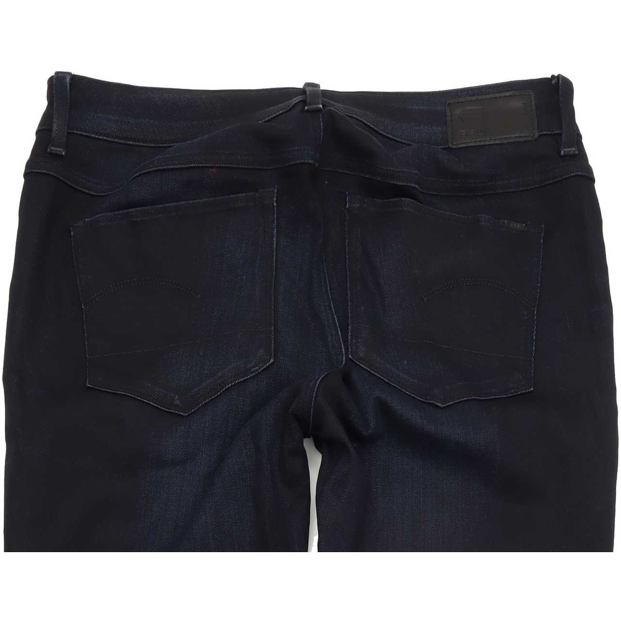 G-Star 3301 Contour High Women Blue Skinny Slim Stretch Jeans W29 L32