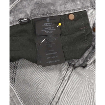 G-Star Revend Men Grey Straight Regular Stretch Jeans W31 L30