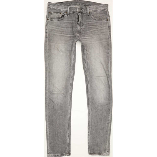 Levi's 510 Men Grey Skinny Slim Stretch Jeans W31 L31