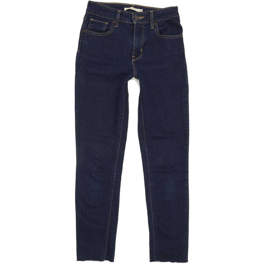 Levi's 721 High Rise Women Blue Skinny Stretch Jeans W25 L25