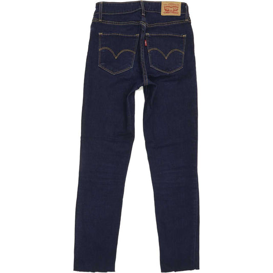 Levi's 721 High Rise Women Blue Skinny Stretch Jeans W25 L25