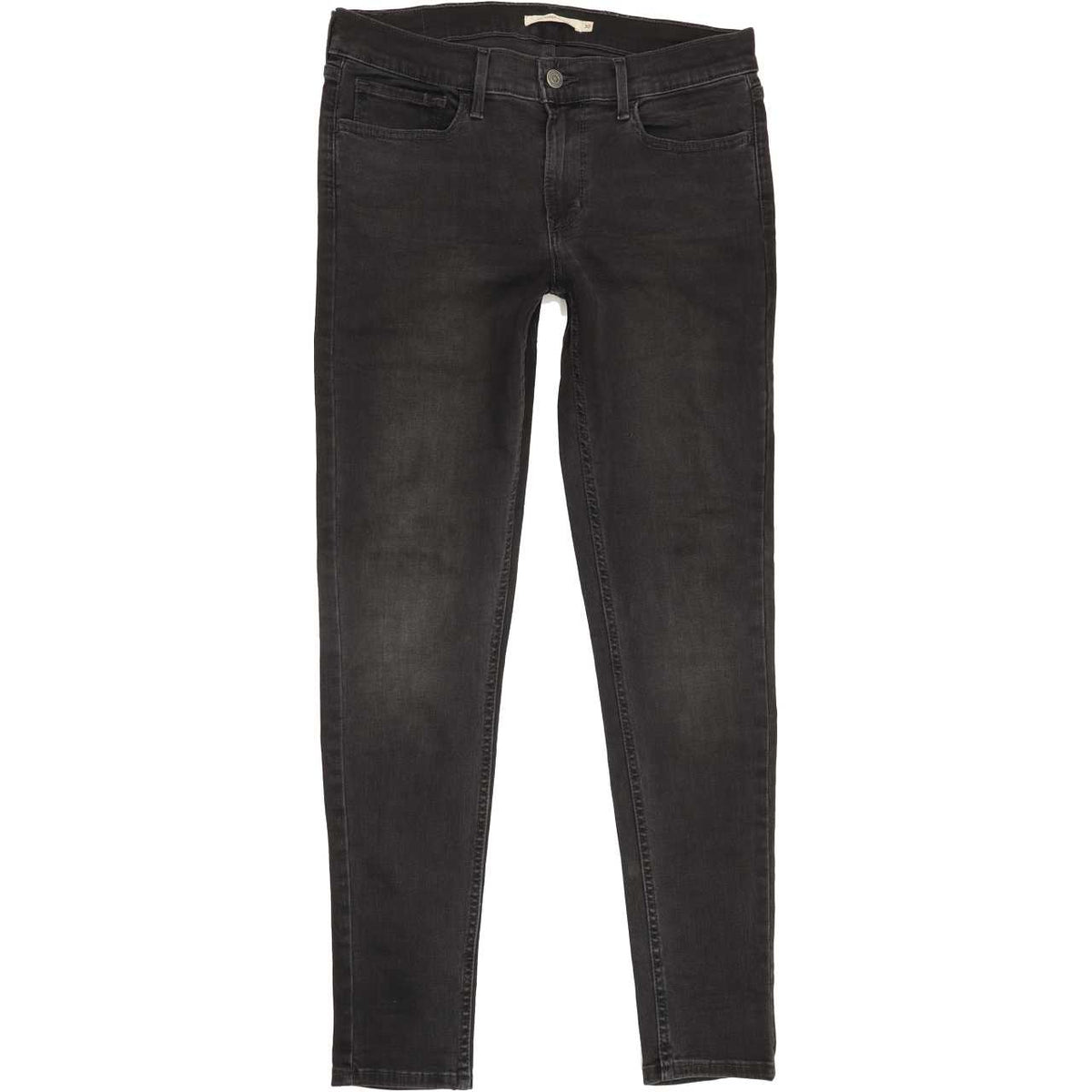 Levi's 710 Super Women Black Skinny Regular Jeans W30 L29