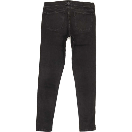 Levi's 710 Super Women Black Skinny Regular Jeans W30 L29