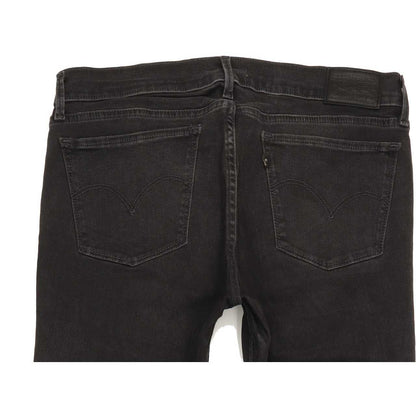 Levi's 710 Super Women Black Skinny Regular Jeans W30 L29