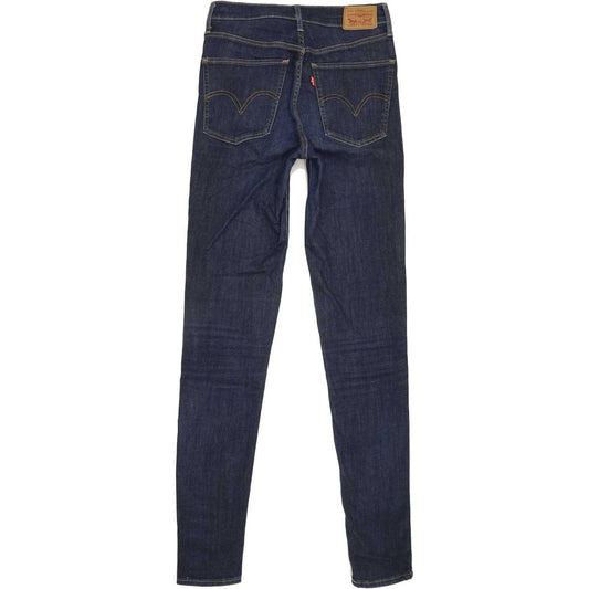 Levi's Mile High Rise Blue Skinny Stretch Jeans High Waisted W29 L33