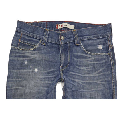 Levi's 511 Men Blue Straight Slim Jeans W32 L32