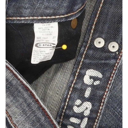 G-Star Limit Women Blue Straight Slim Jeans W27 L31