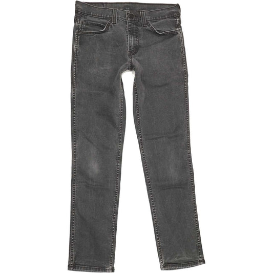 Levi's 511 Women Grey Straight Slim Stretch Jeans W31 L30