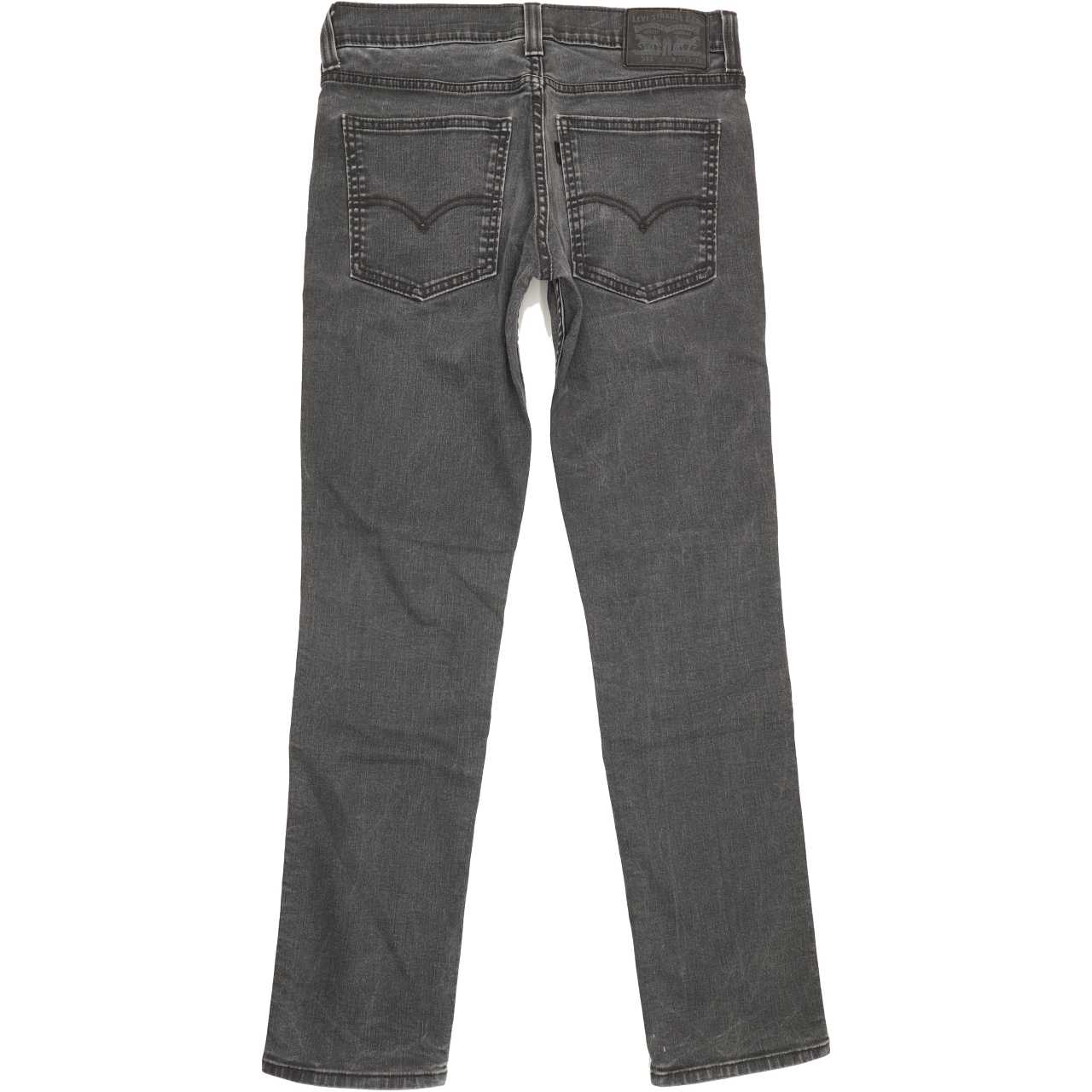 Levi's 511 Women Grey Straight Slim Stretch Jeans W31 L30