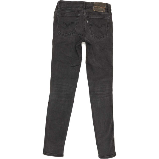 Levi's Line 8 Women Charcoal Skinny Slim Jeans W26 L29