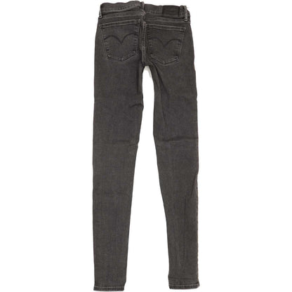 Levi's 710 Super Women Charcoal Skinny Regular Stretch Jeans W26 L31