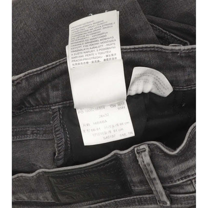Levi's 710 Super Women Charcoal Skinny Regular Stretch Jeans W26 L31