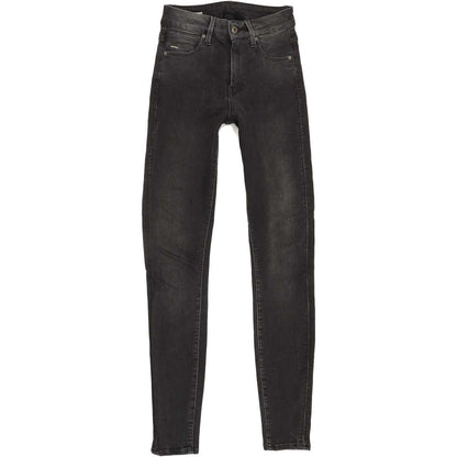 G-Star Shape High Rise Women Charcoal Skinny Stretch Jeans W25 L30