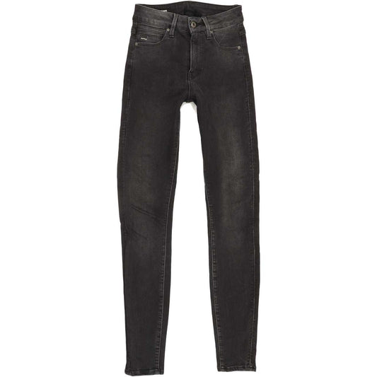 G-Star Shape High Rise Women Charcoal Skinny Stretch Jeans W25 L30