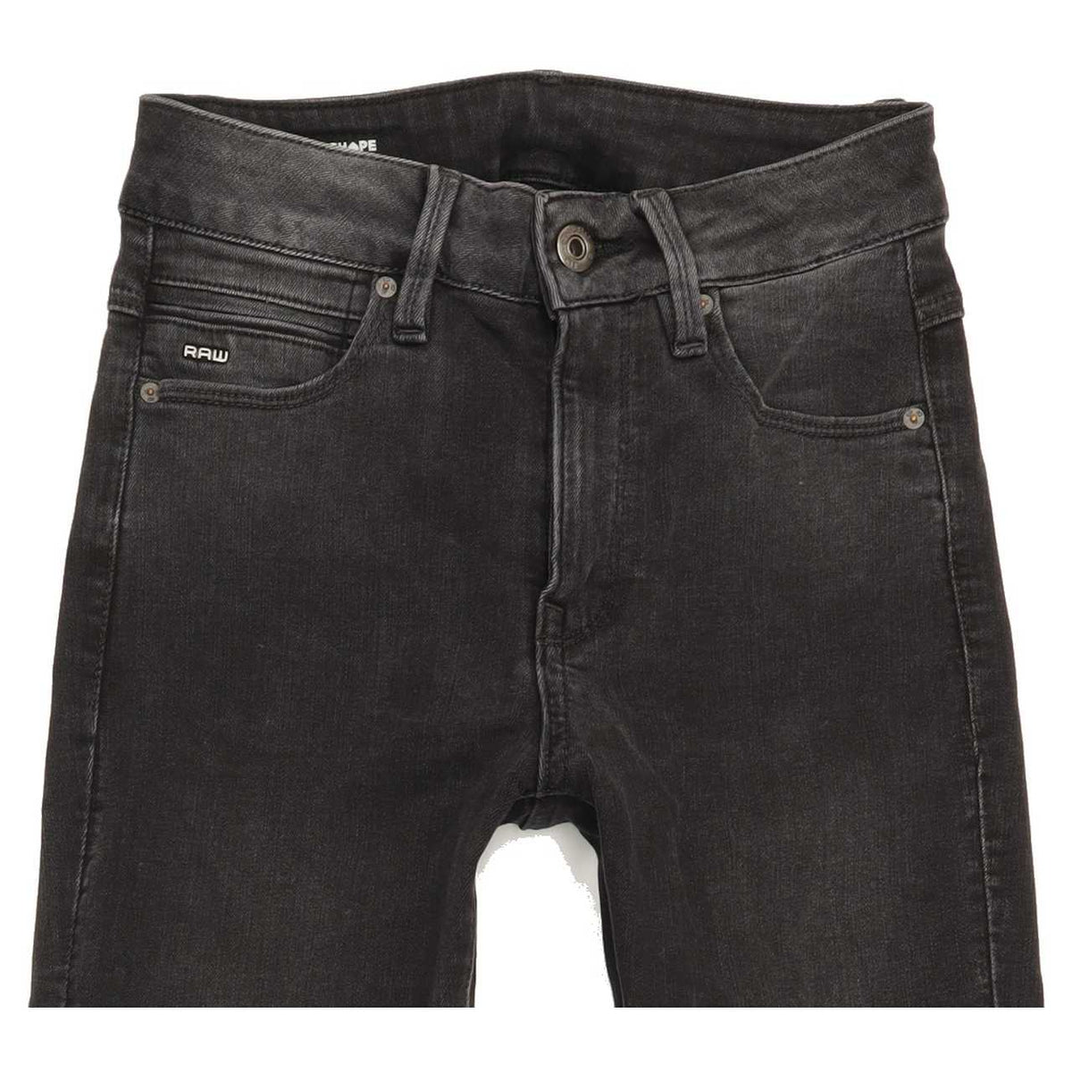 G-Star Shape High Rise Women Charcoal Skinny Stretch Jeans W25 L30