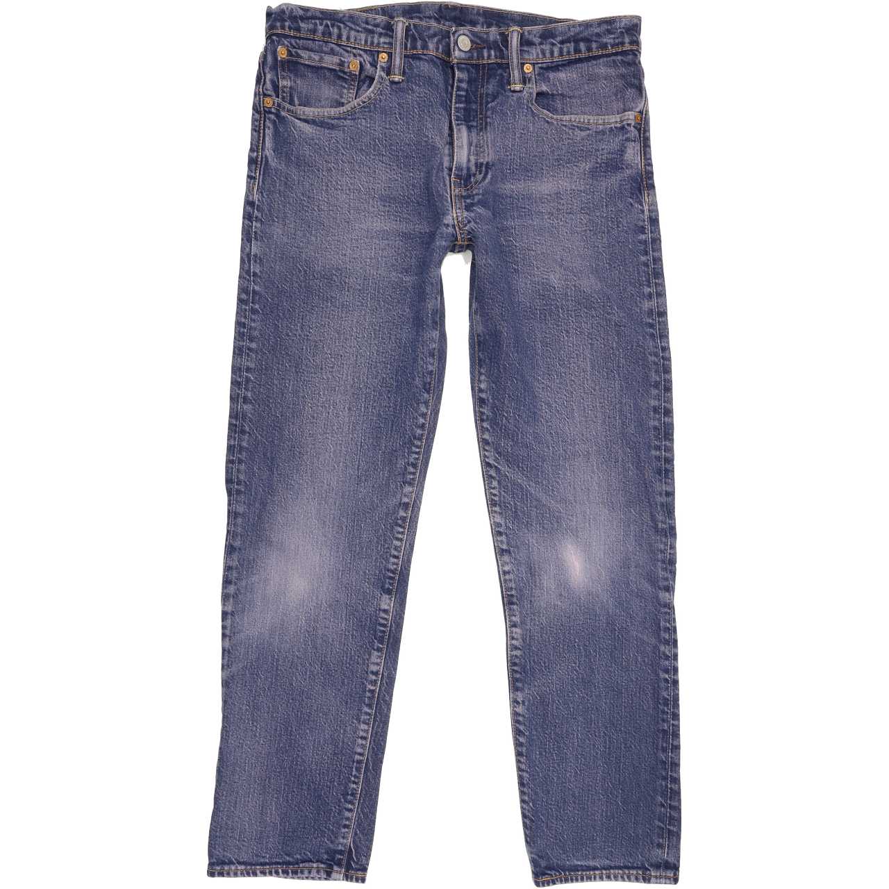Levi's Men Blue Straight Regular Stretch Jeans W32 L28