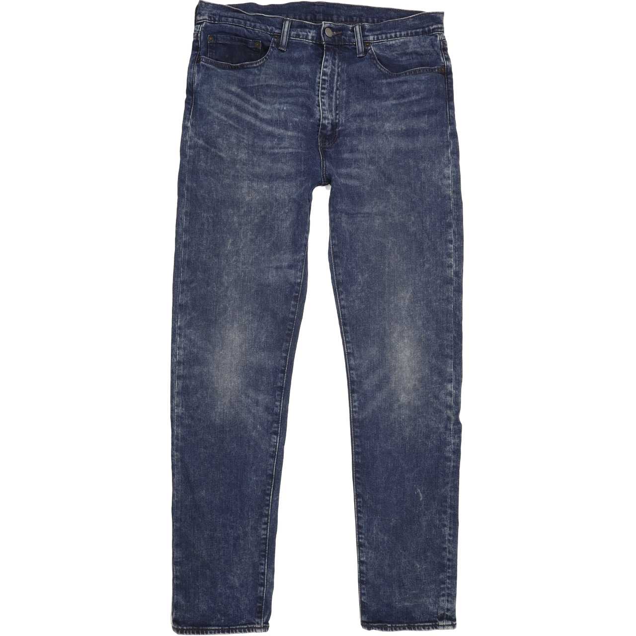 Levi's 522 Men Blue Tapered Slim Stretch Jeans W35 L34