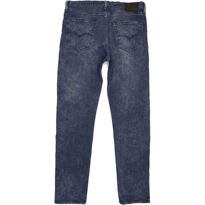Levi's 522 Men Blue Tapered Slim Stretch Jeans W35 L34