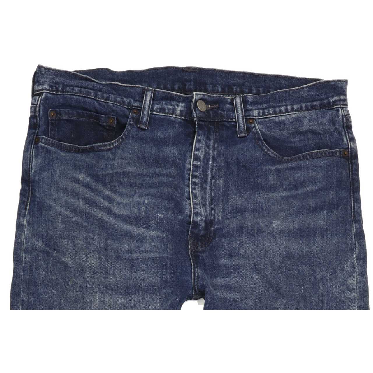 Levi's 522 Men Blue Tapered Slim Stretch Jeans W35 L34