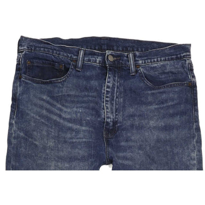 Levi's 522 Men Blue Tapered Slim Stretch Jeans W35 L34