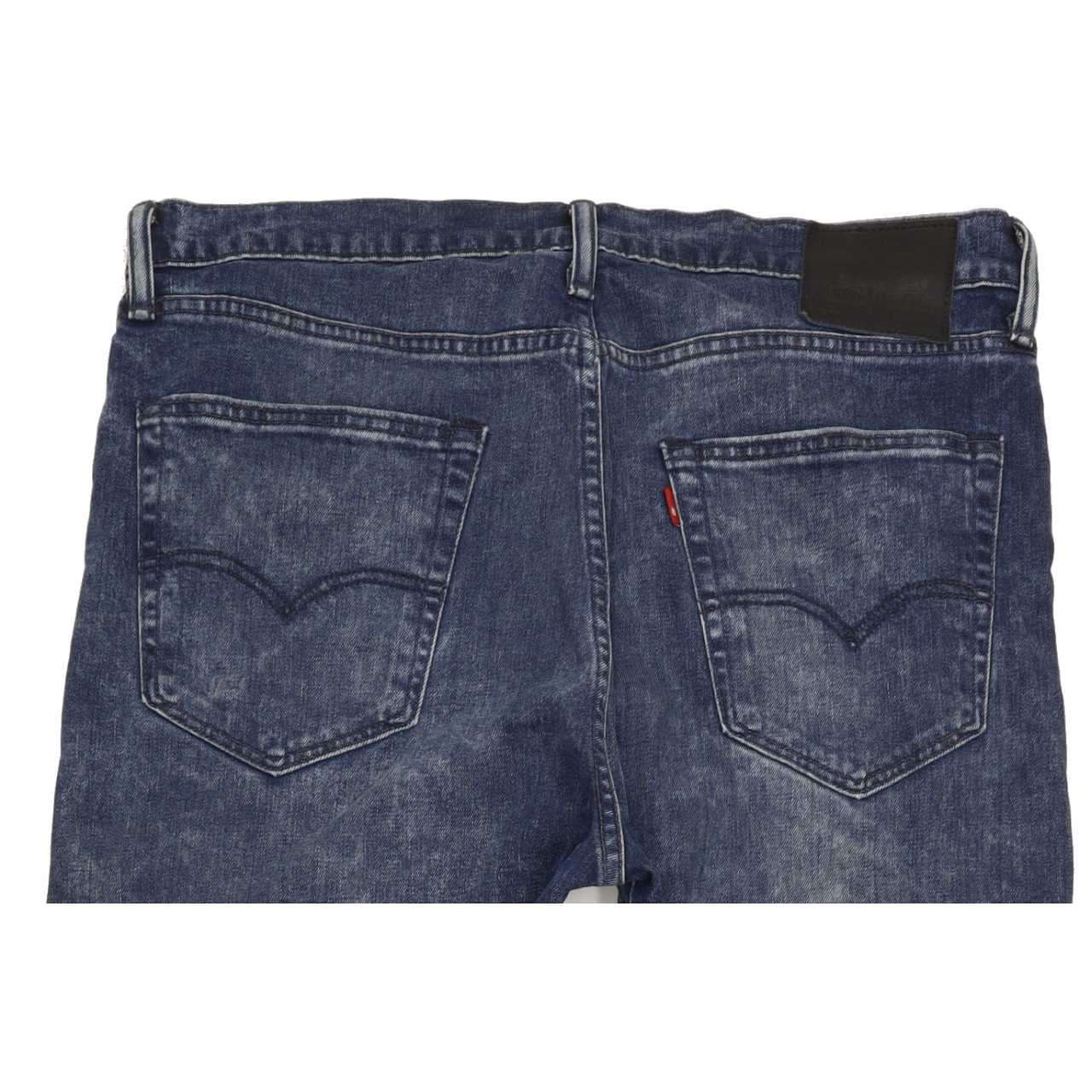 Levi's 522 Men Blue Tapered Slim Stretch Jeans W35 L34