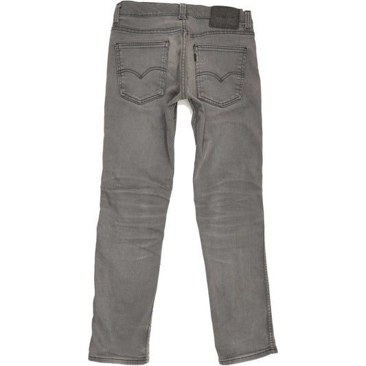 Levi's 511 Men Grey Straight Slim Stretch Jeans W30 L28
