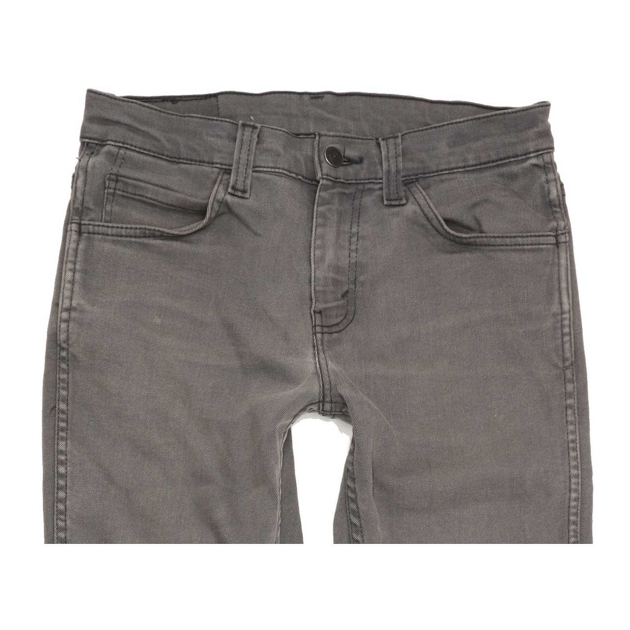 Levi's 511 Men Grey Straight Slim Stretch Jeans W30 L28