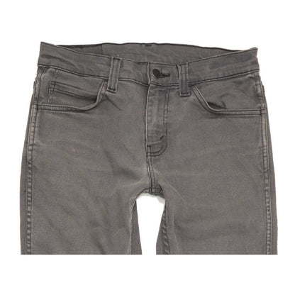 Levi's 511 Men Grey Straight Slim Stretch Jeans W30 L28