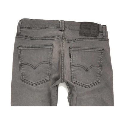 Levi's 511 Men Grey Straight Slim Stretch Jeans W30 L28