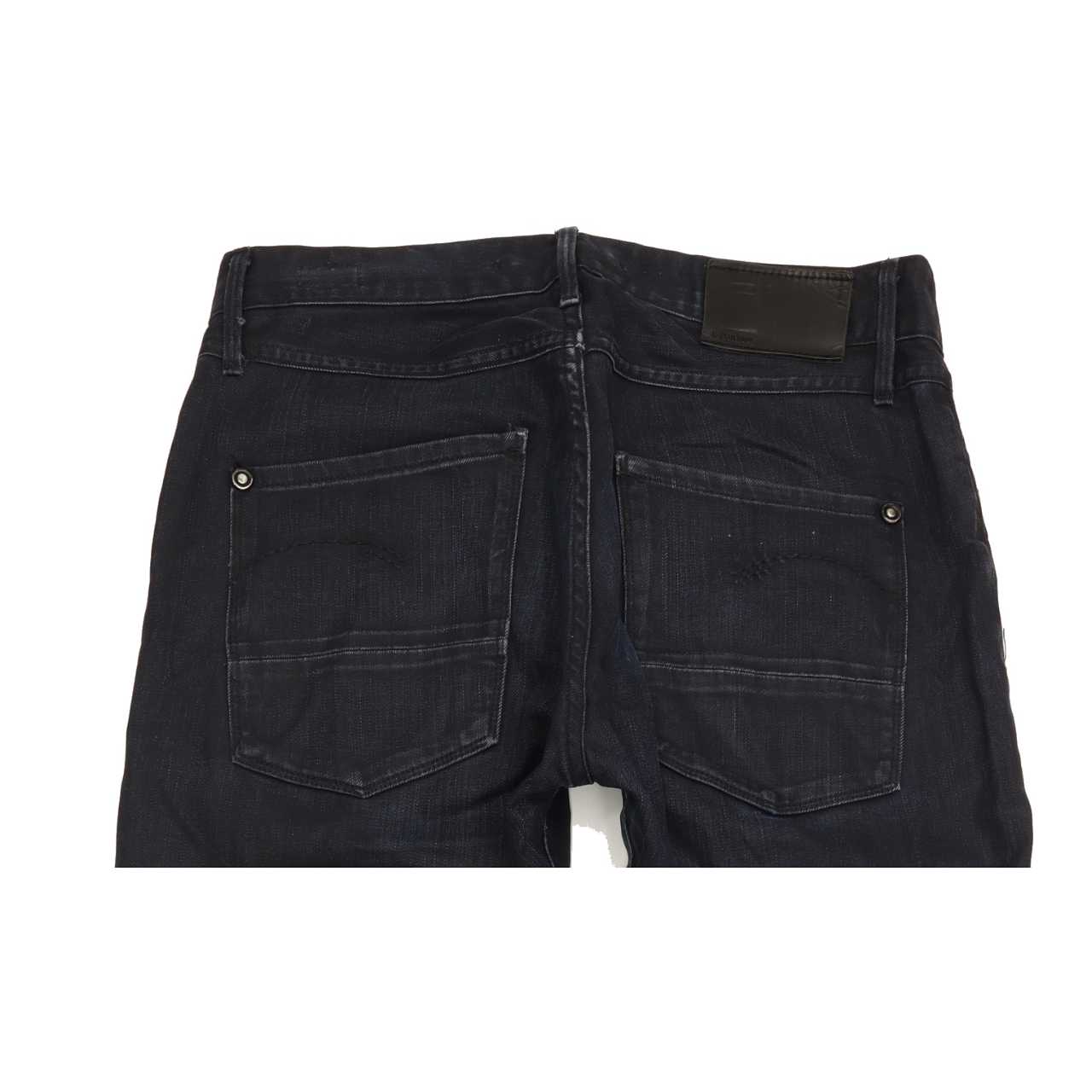 G-Star Mc Arthur Men Navy Straight Regular Jeans W32 L34
