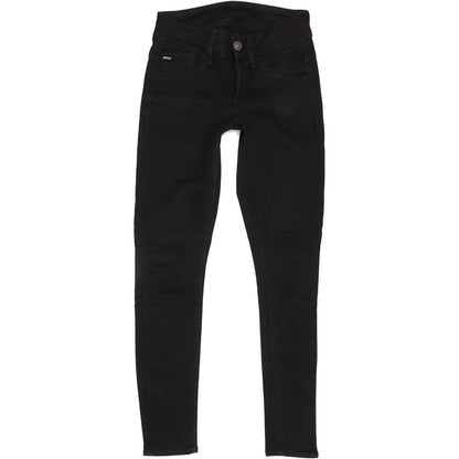 G-Star Lynn d-Mid Super Women Black Skinny Regular Jeans W26 L28