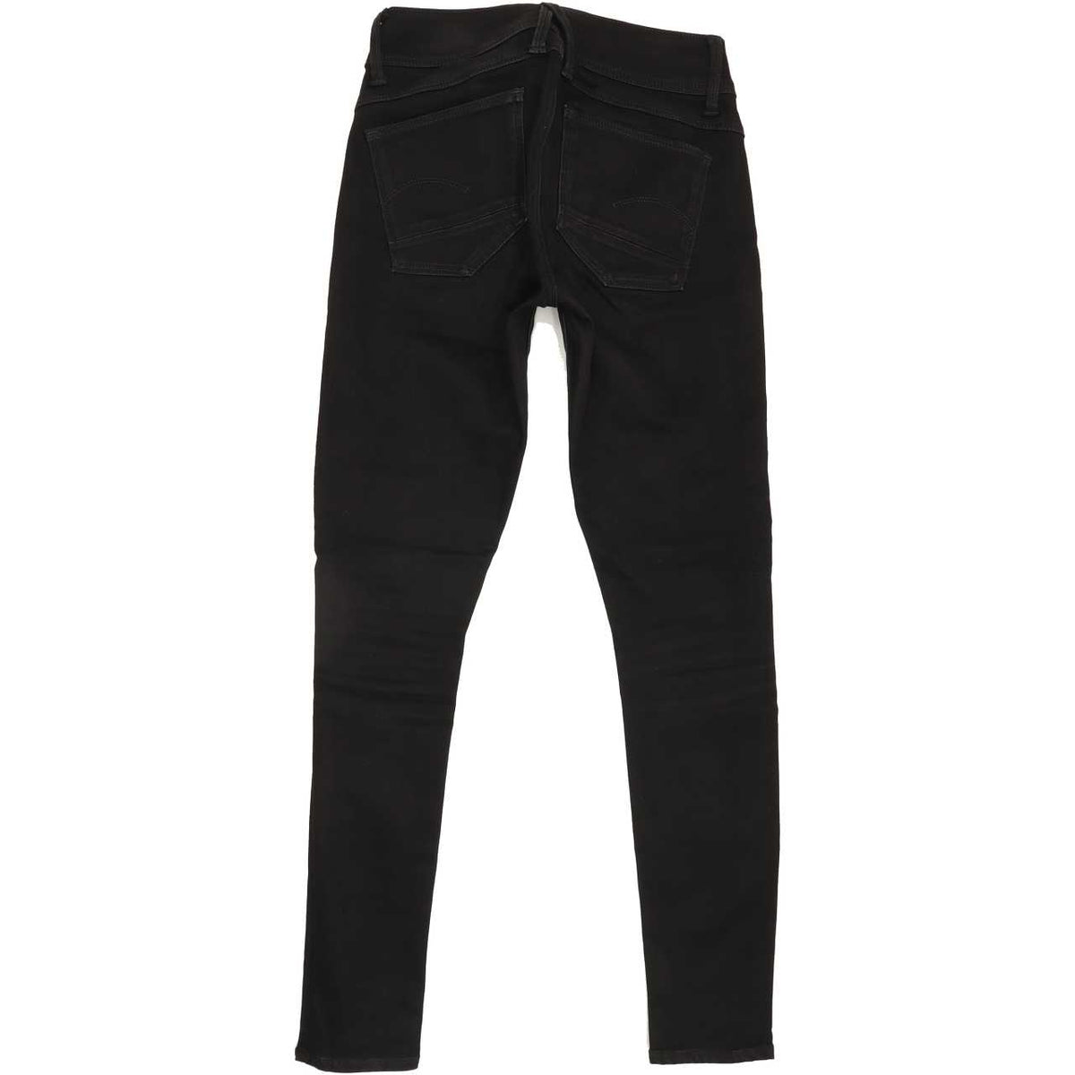 G-Star Lynn d-Mid Super Women Black Skinny Regular Jeans W26 L28