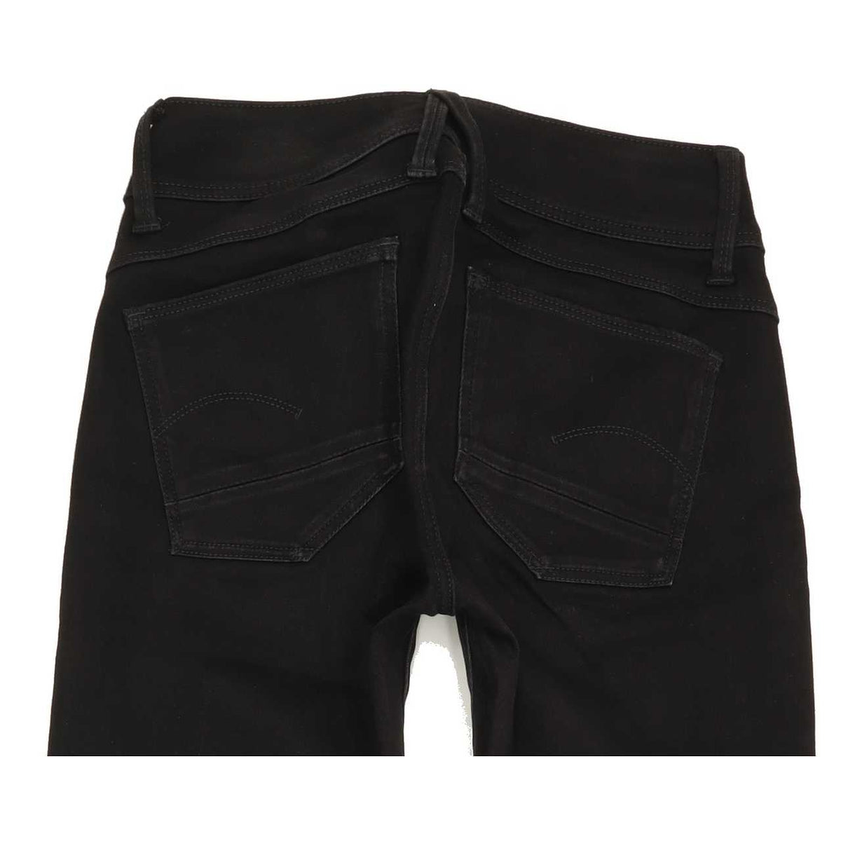 G-Star Lynn d-Mid Super Women Black Skinny Regular Jeans W26 L28