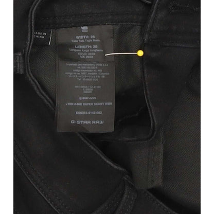G-Star Lynn d-Mid Super Women Black Skinny Regular Jeans W26 L28
